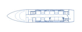 Floorplan Challenger 350