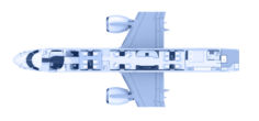 Floorplan Embraer Lineage