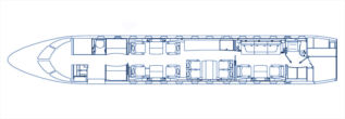 Floorplan Global 5000