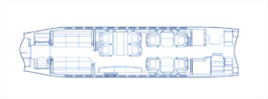 Floorplan Falcon 900EX EASy