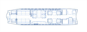 Floorplan Falcon 900EX EASy
