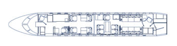 Floorplan Global Express XRS